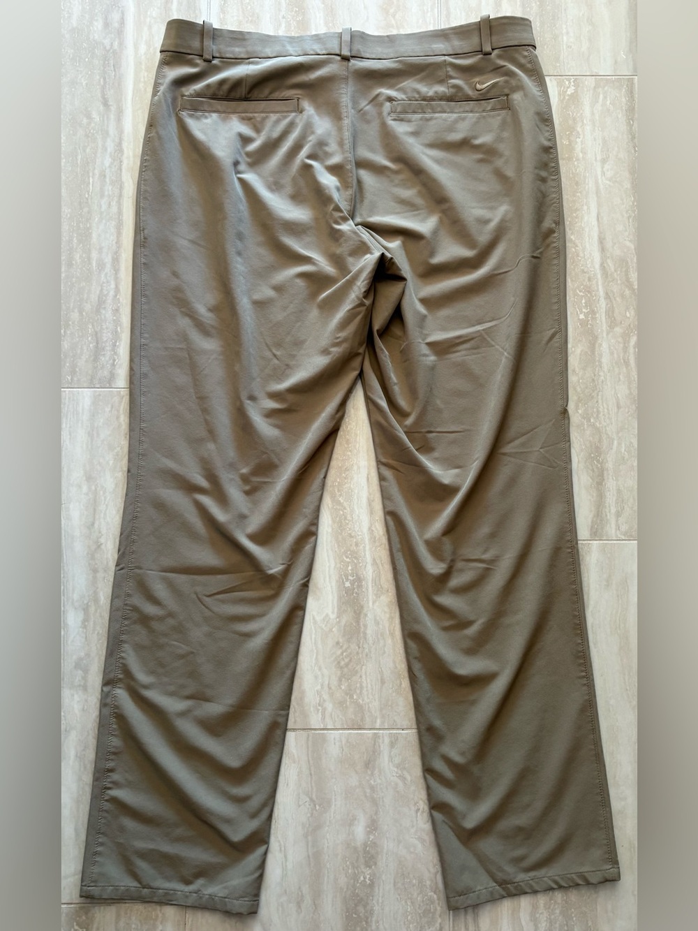 Nike Dri-Fit Men's Golf Performance Straight Stretch Khaki Pants - Picture 5 of 6
